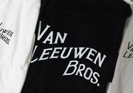 Van Leeuwen Bros T-Shirt - Logo Front-SQ0726266